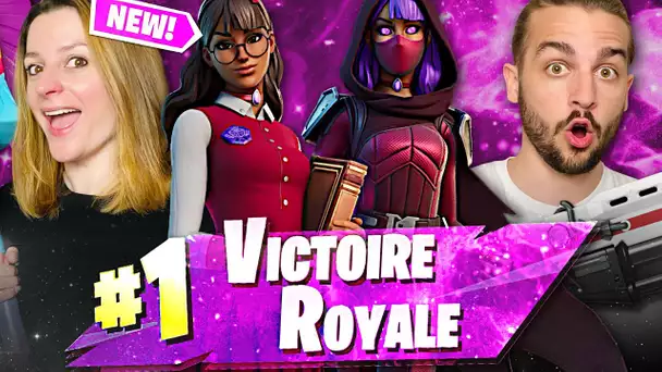 GUILLAUME OFFRE A KIM SON NOUVEAU SKIN PREFERE ! FORTNITE DUO FR