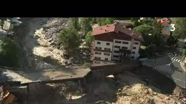 La Vésubie : avant et après la tempête Alex, des lieux emblématiques méconnaissables