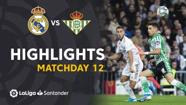 Highlights Real Madrid vs Real Betis (0-0)