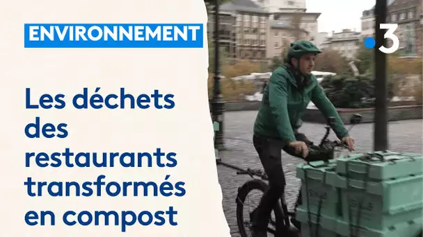 Les déchets alimentaires des restaurants transformés en compost