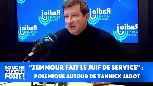 "Zemmour fait le juif de service" : polémique autour de Yannick Jadot