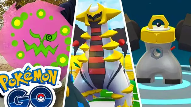 CHASSE 100% POKEMON GO HALLOWEEN : GIRATINA, SPIRITOMB + MELMETAL !