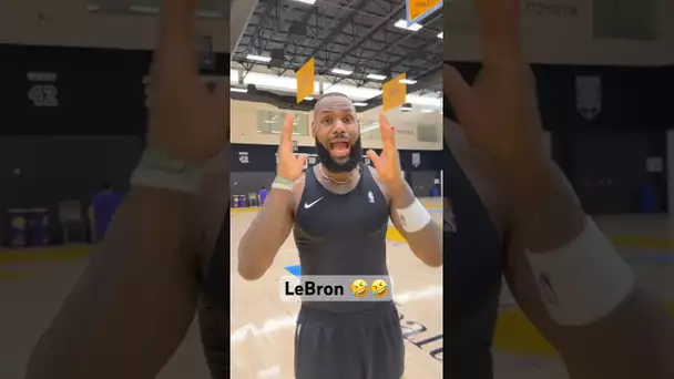 LeBron’s HILARIOUS reaction to being the oldest player in the NBA! 🤣👑 | #Shorts