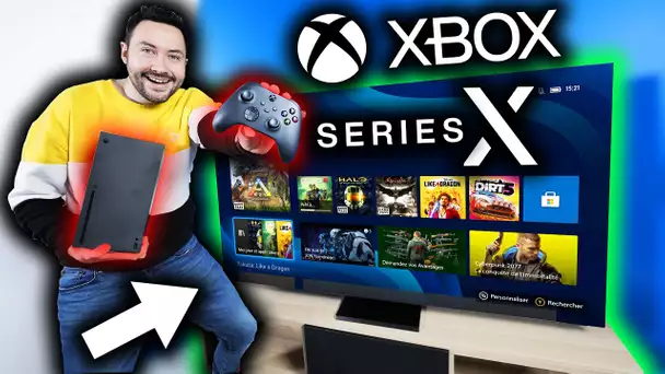 Je teste la Xbox Series X ! (1er démarrage, Menu, Gameplay…)