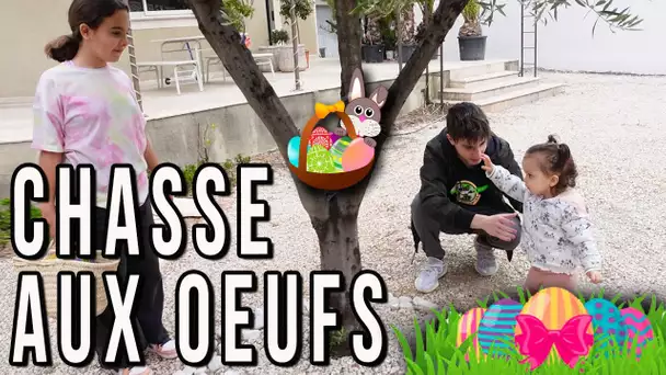 CHASSE AUX OEUFS DE PAQUES ! 🐣 LA 1ERE DE JESSY !