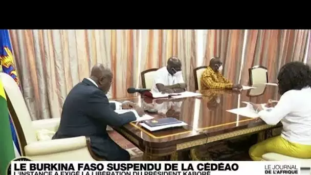 Le Burkina Faso suspendu de la CEDEAO : l'instance a exigé la libération du président Kaboré