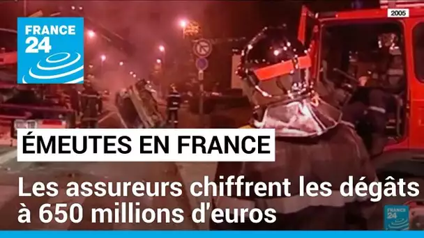 Bilan des émeutes en France : les assureurs chiffrent les dégâts à 650 millions d'euros