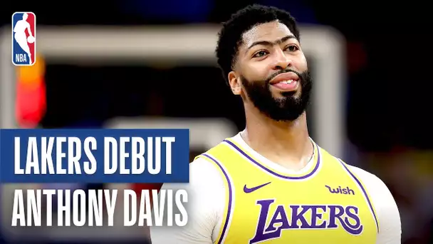 Anthony Davis Impresses In Lakers NBA Preseason Debut! | October 5, 2019