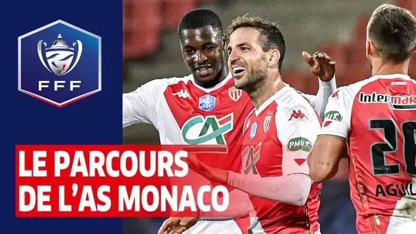 Le parcours de l'AS Monaco en Coupe de France 2020-2021