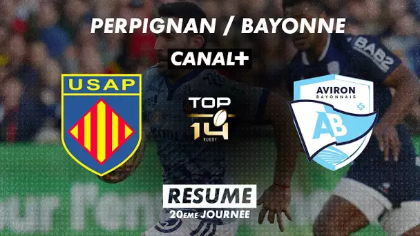 Le résumé de Perpignan / Bayonne - TOP 14 - 20ème journée