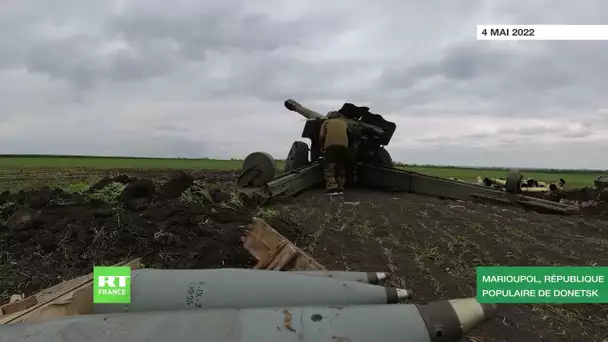 Marioupol : des camions lance-roquettes russes tirent sur l’usine d’Azovstal
