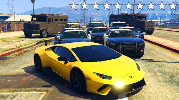 SURVIVRE A 10 ETOILES + 30 PLAYERS sur GTA 5 !