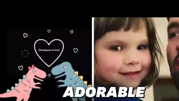 "Dinosaurs in love", la chanson d'une enfant de 3 ans a ému tout le monde