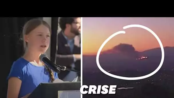 Les images de ce nouvel incendie en Californie qui interpelle Greta Thunberg