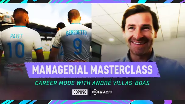 La masterclass d'André Villas-Boas I Mode carrière manager sur #FIFA21