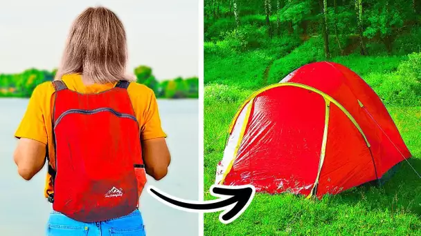 GADGETS ET ASTUCES DE CAMPING EXTRÊMEMENT COOLS DONT TU AS BESOIN DANS TA VIE