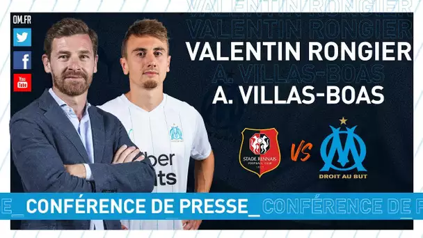 Rennes 🆚 OM - La conférence de presse de Valentin Rongier & d'André Villas-Boas  🎙