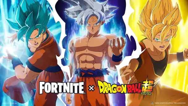 FORTNITE X DRAGON BALL TRAILER ! GOKU, VEGETA, BULMA & BEERUS !