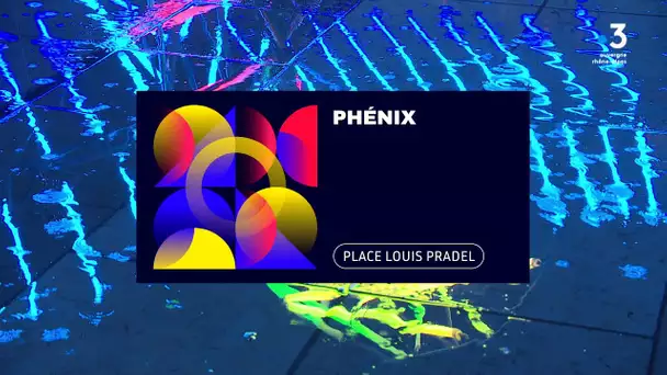 Fête des lumières 2021 : Phenix place Louis Pradel