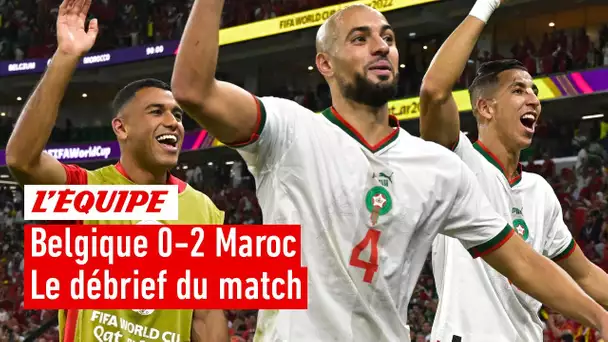 Belgique 0-2 Maroc : Le débrief du match (Coupe du monde 2022)