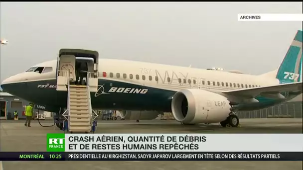 Crash aérien en Indonésie : des débris et restes humains repêchés