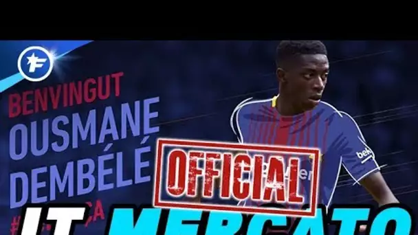 Ousmane Dembélé transféré au Barça, c'est officiel | Journal du Mercato