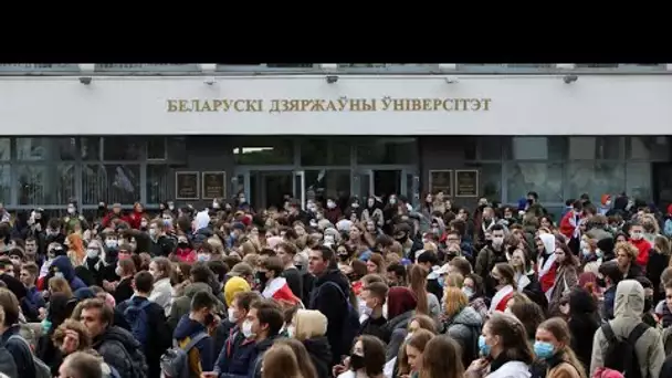 Grève en Biélorussie : "Notre seule chance, c'est d'étouffer économiquement le régime"