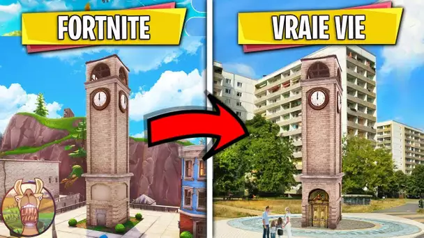 5 LIEUX DE FORTNITE QUI EXISTENT DANS LA VRAIE VIE | Lama Faché