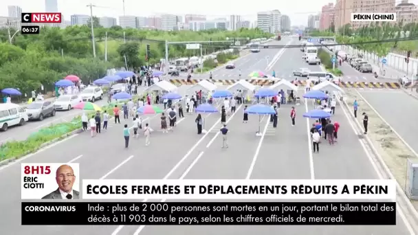 Ecoles fermées et déplacements réduits à Pékin