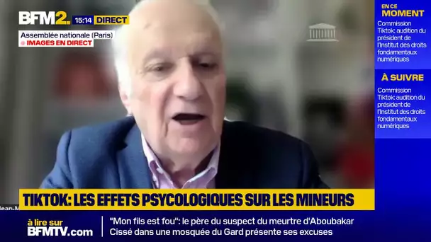 🟡Assemblée:audition de l'institut iDFRights sur les effets psychologiques de Tiktok sur les mineurs