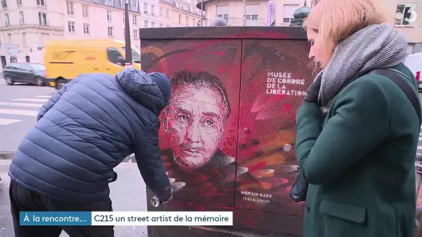 À la Rencontre de C215, artiste urbain