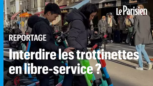 Interdiction des trottinettes électriques en libre service : qu'en pensent les Parisiens ?