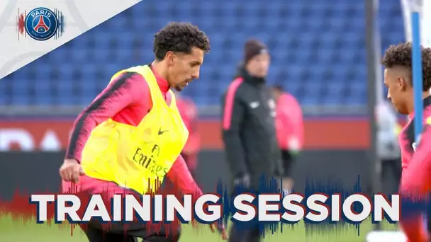 TRAINING SESSION - With Marco Verratti, Marquinhos & Thiago Silva