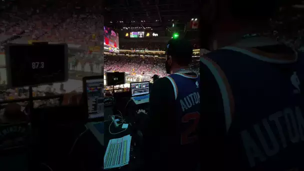 Ever wonder what it’s like being a DJ at the NBA Finals? 🎧 | #shorts