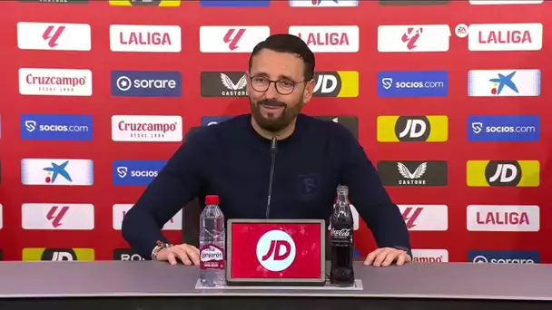 Rueda de prensa Sevilla FC vs Getafe CF