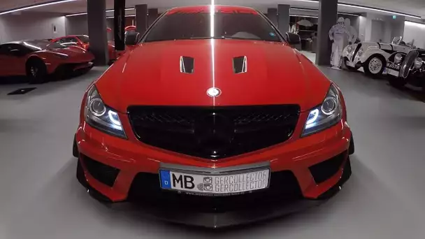 ÉNERVÉES !! Sa C63 AMG Black Series, SLR 722S et SLR Stirling Moss !!