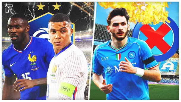 Climat très TENDU pour les Bleus, GUERRE entre Kvaratskhelia et Naples | Revue de presse