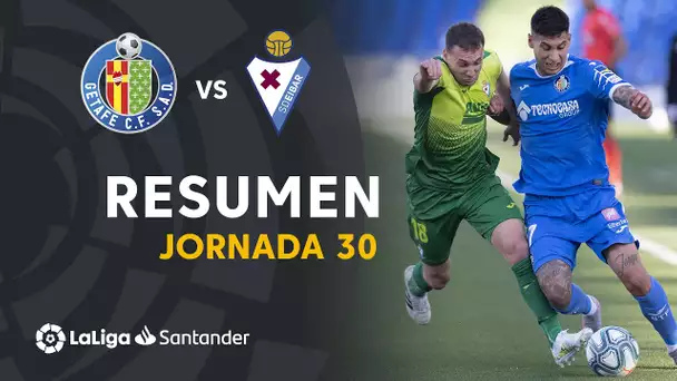 Resumen de Getafe CF vs SD Eibar (1-1)