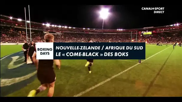 Nouvelle-Zélande / Afrique du Sud : Le "Come-Black" des Boks