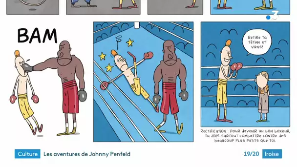 Bande dessinée : Johnny Penfeld, l'anti-héros brestois