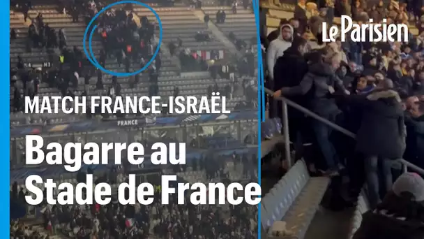 France-Israël : bagarre et mouvements de foule dans une tribune du Stade de France