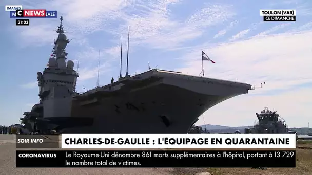 Quelles conditions de quarantaine pour les marins du Charles De Gaulle ?
