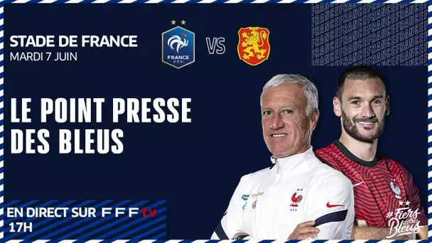 La conférence de presse des Bleus en direct depuis le Stade de France