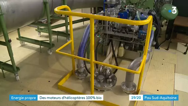 Energies renouvelables : Safran teste ses turbines d'hélicoptères avec 100% de biocarburant