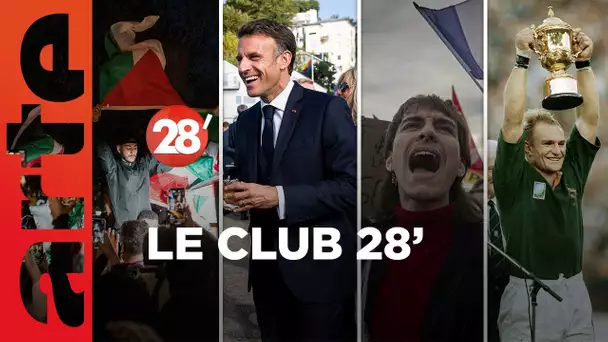 Conflit israélo-palestinien, inflation, Coupe du monde du rugby : le Club 28' ! - 28 Minutes - ARTE