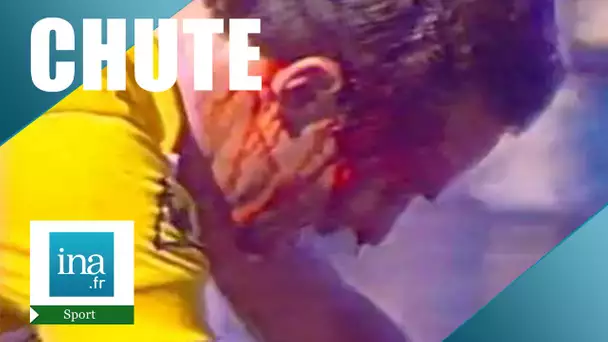 Chute de Bernard Hinault  Tour de France 1985 | Archive INA