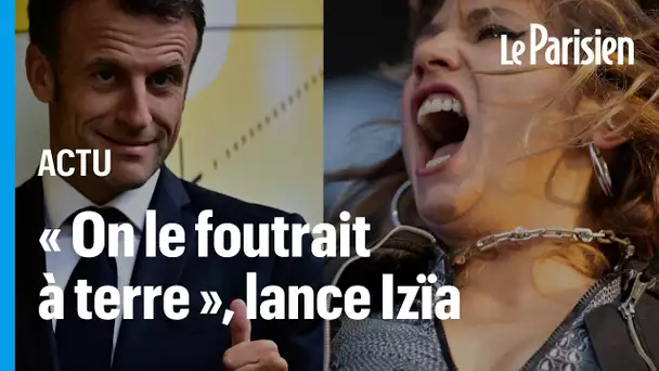 Izïa appelle au lynchage de Macron en plein concert, le parquet de Nice ouvre une enquête