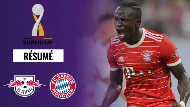 Résumé Supercoupe : Mané et le Bayern remportent un match fou contre Leipzig !