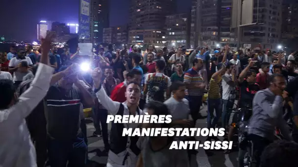 Au Caire, manifestation place Tahrir contre le président Sissi