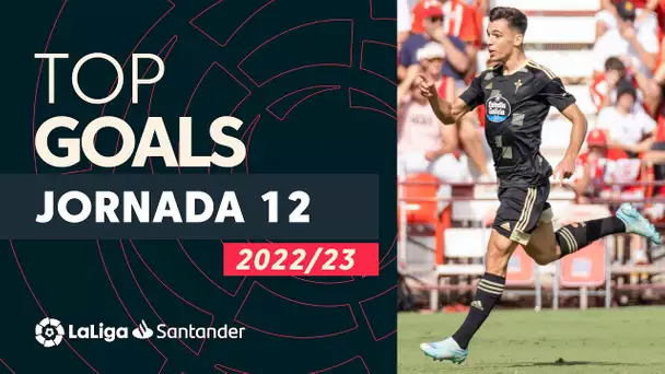 LaLiga TOP 5 Goles Jornada 12 LaLiga Santander 2022/2023